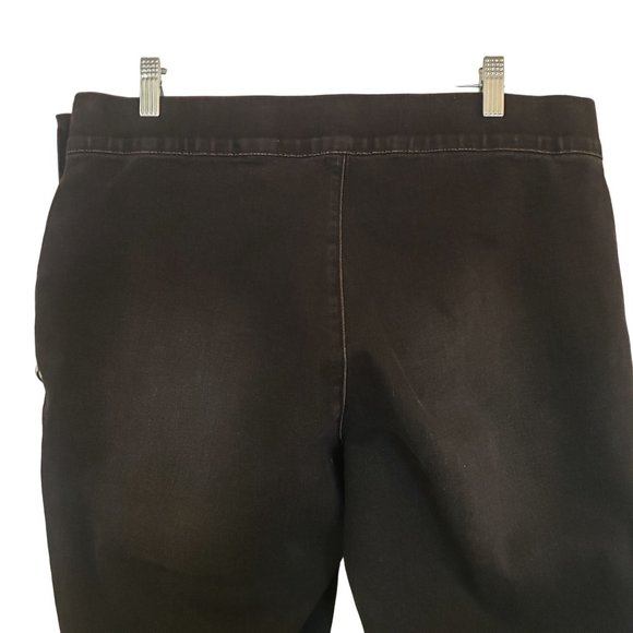 Flare jeans size XXL zipper sides wide waistband - Picture 4 of 10